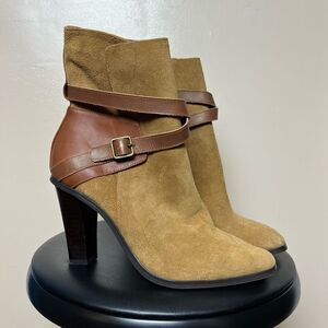 CLEARANCE! Brown LOFT Suede Boots Size 8 EUC